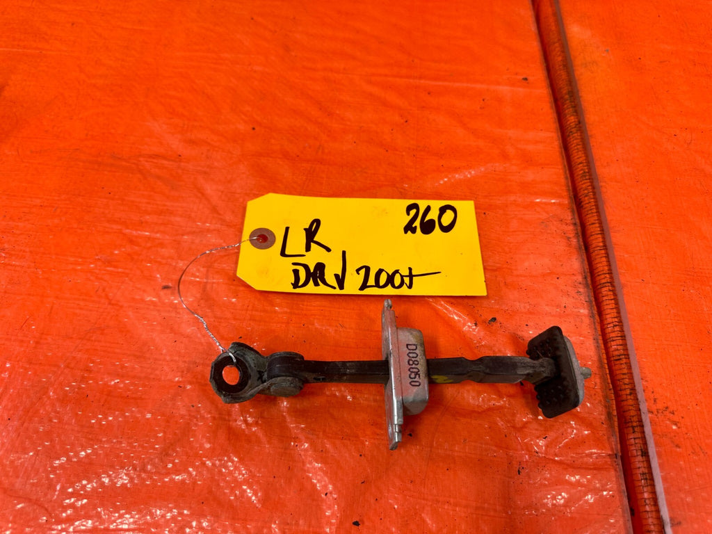 06 11 CIVIC 4D SEDAN   DRIVER LEFT REAR DOOR CHECKER HINGE ARM STOPPER   OEM 2600
