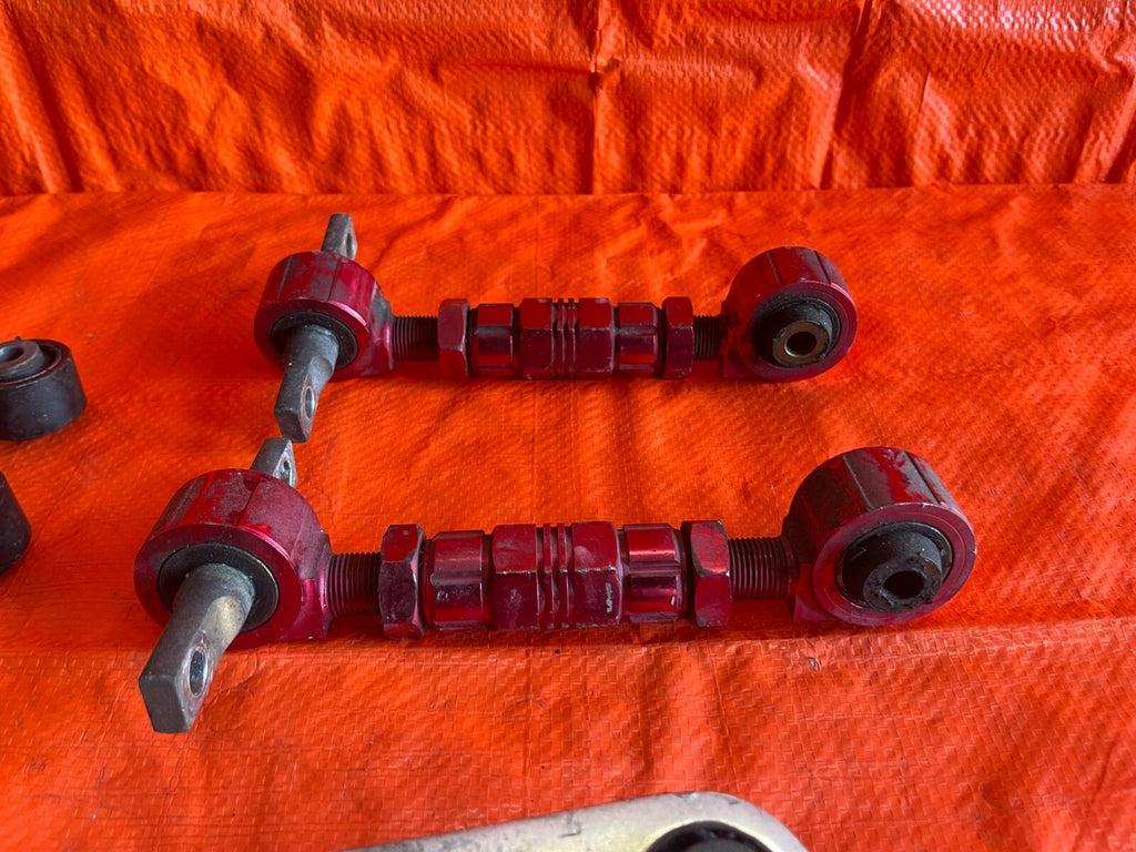 94 01 ACURA INTEGRA   ALUMINUM REAR LOWER CONTROL ARM SET W/ ADJUSTABLE ARMS 10