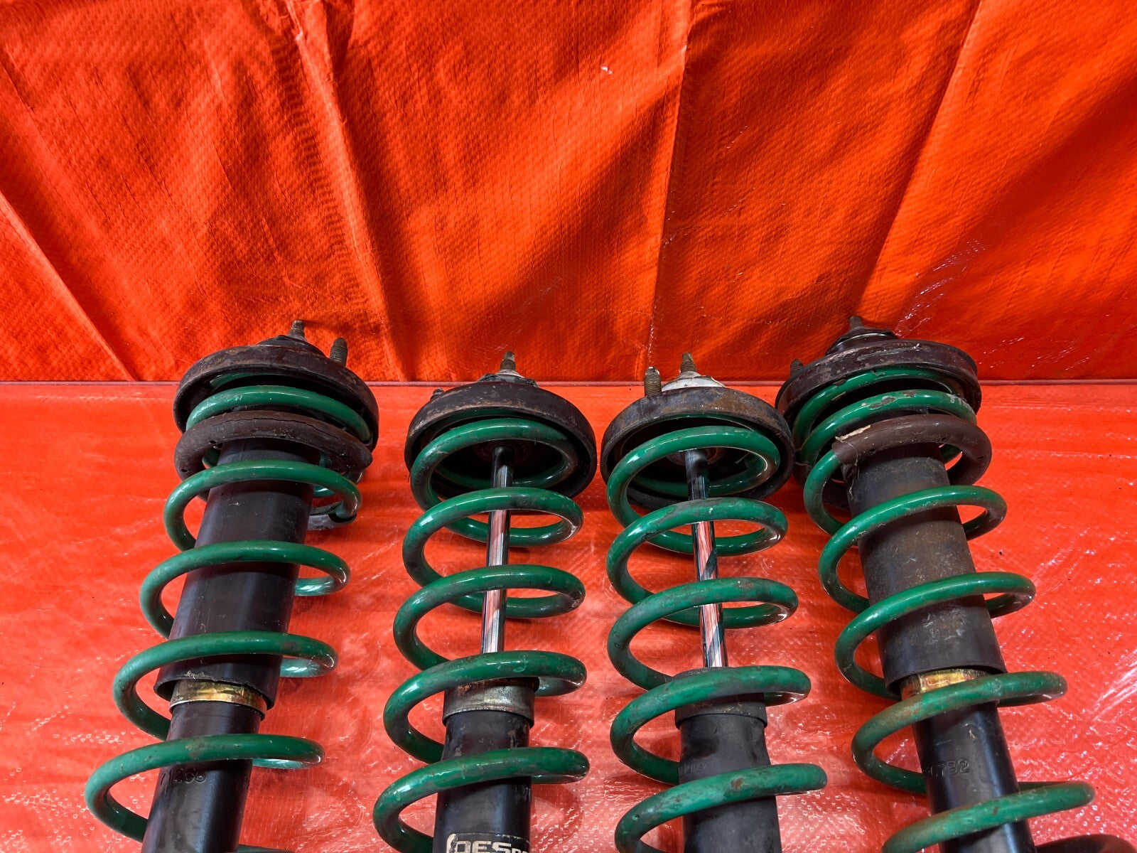 94 01 ACURA INTEGRA   FACTORY OEM SHOCKS W/ TEIN LOWERING SPRINGS   #1236