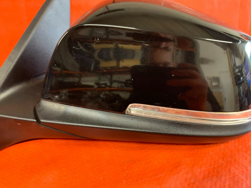 13 18 BMW 320i DRIVER LEFT FRONT SIDE VIEW MIRROR   BLACK COLOR   5 PIN   OEM OE4