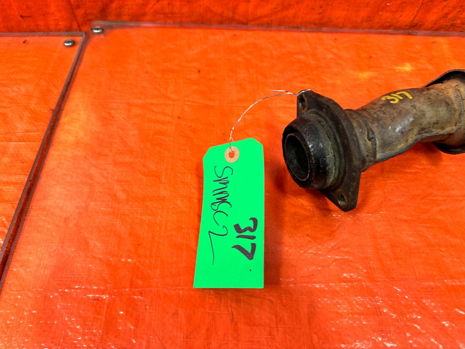 90 91 HONDA CIVIC HATCHBACK   D15B2 EXHAUST MANIFOLD PIPE   OEM 3171