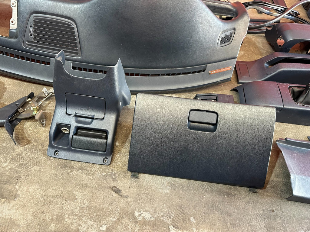 92 95 HONDA CIVIC HATCHBACK EG BLUE INTERIOR CONVERSION SEATS DOOR PANELS DASH10