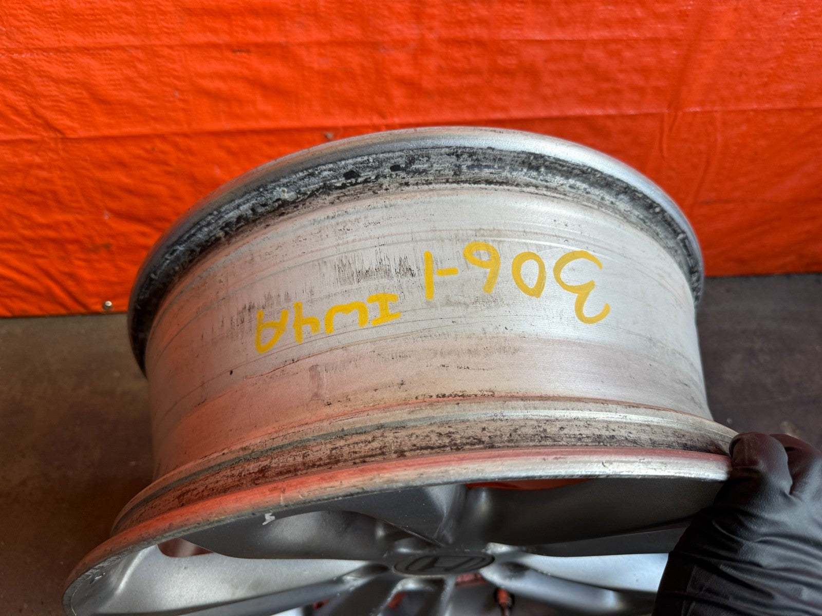06 11 HONDA CIVIC SI   FACTORY 5 SPOKE 17 INCH WHEEL RIM   OEM GENUINE OE 306 19