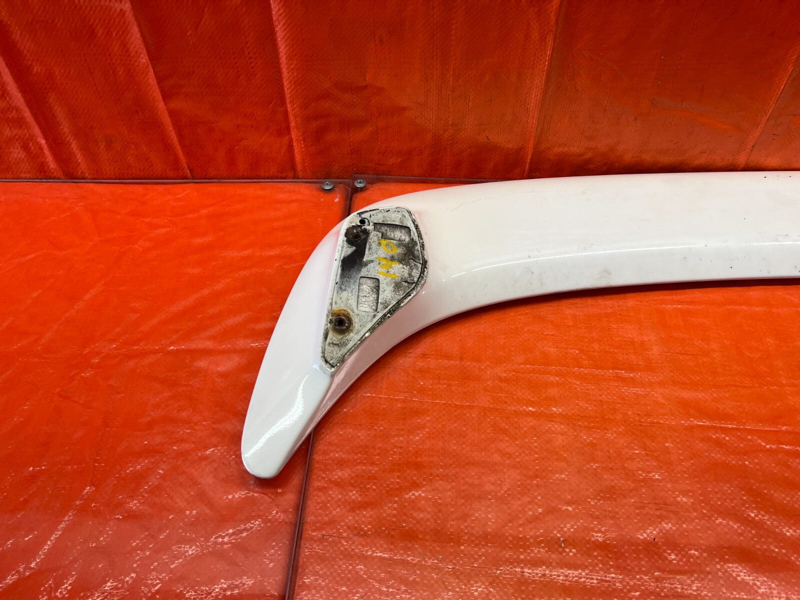02 06 ACURA RSX BASE & TYPE S   OPTIONAL REAR SPOILER WING WHITE OEM #14010