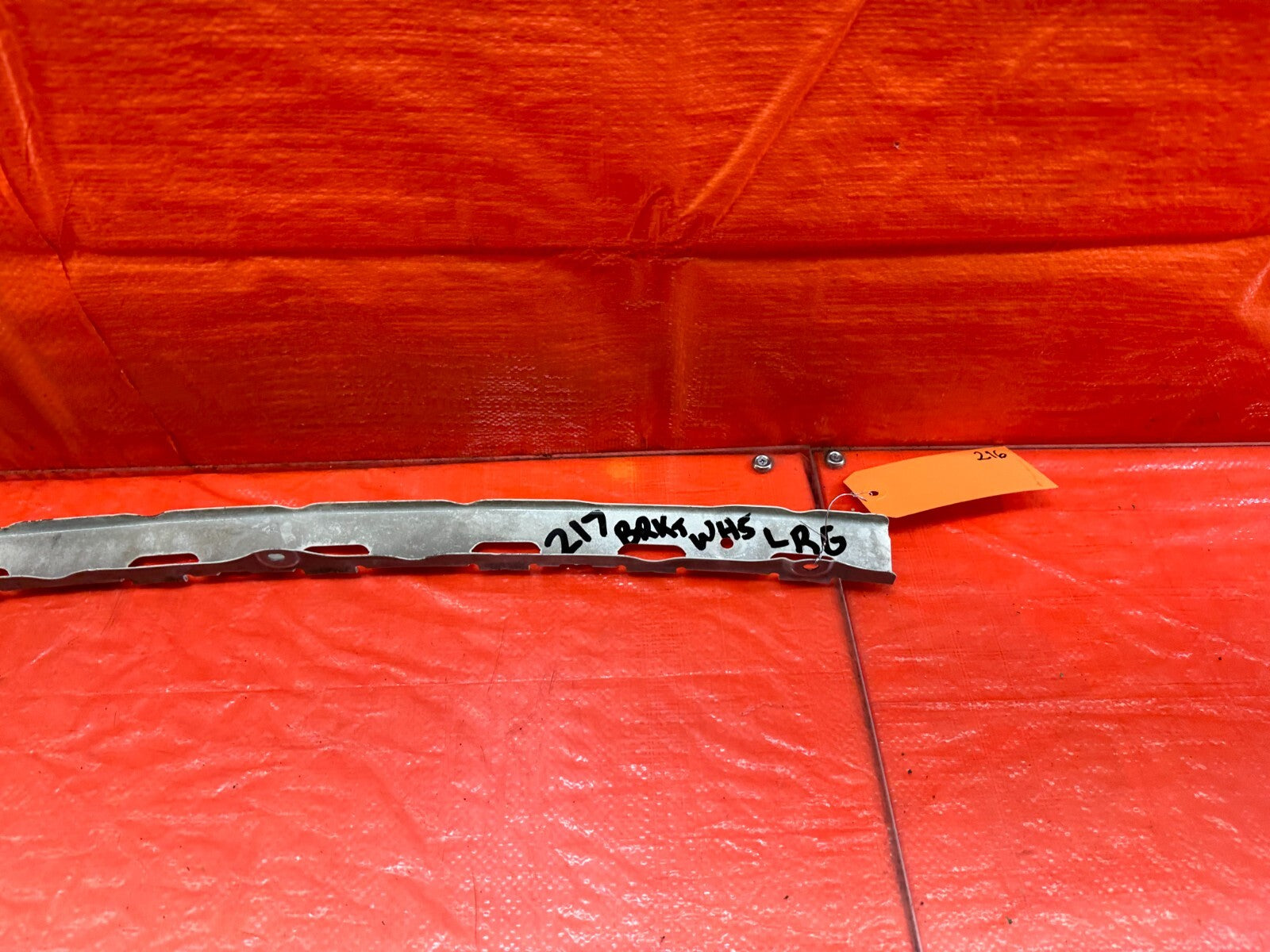 08 15 LANCER EVOLUTION X EVO 10   REAR BUMPER MOUNTING BRACKET BRACE BAR OEM 21710