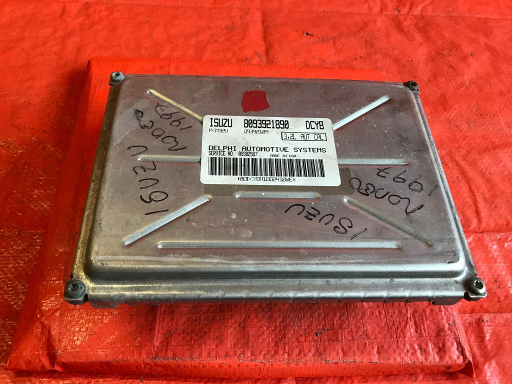 OEM ISUZU ENGINE COMPUTER   ECU ECM EBX BRAIN PART #   8093921890 DCYB0
