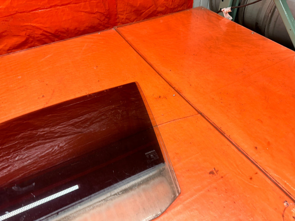 97 01 HONDA PRELUDE 2.2L DRIVER LEFT DOOR DOORGLASS WINDOW GLASS OEM #3355