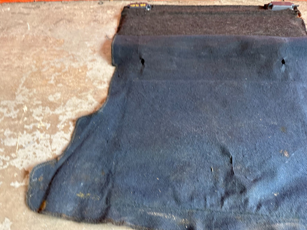 88 89 HONDA CRX DX   TRUNK CARPET W/ TAIL GATE LINER REAR CARPET TRIM   OEM #2434