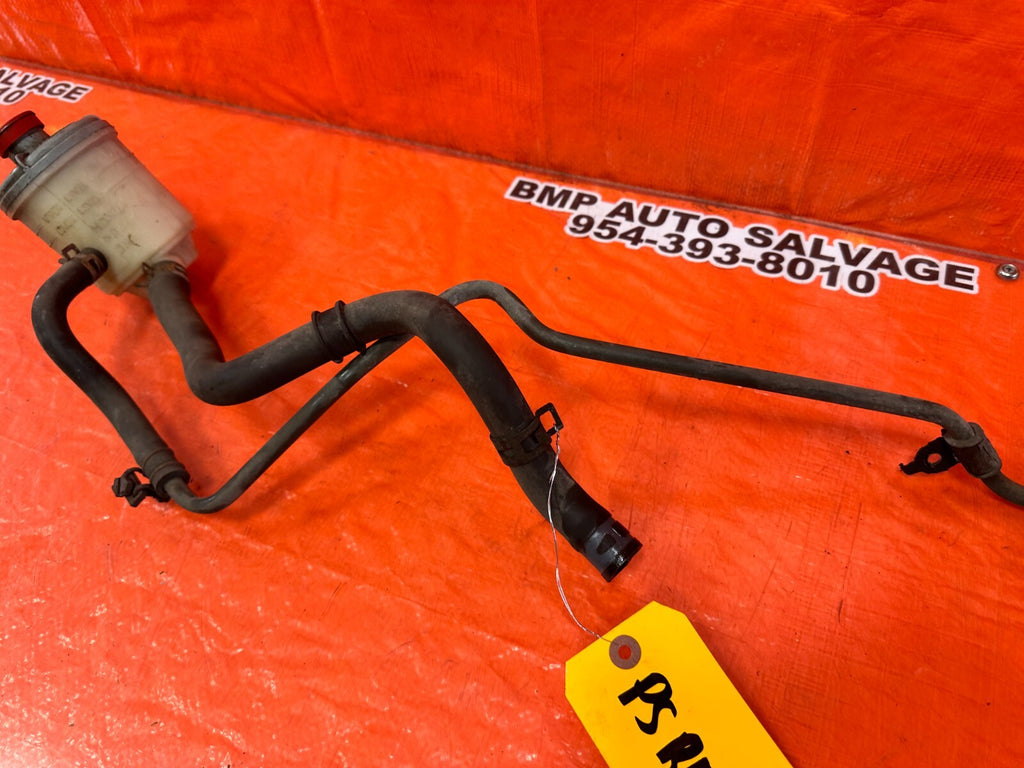 06 11 HONDA CIVIC 1.8L   POWER STEERING RESERVOIR TANK BOTTLE W/ LINES OEM #2607