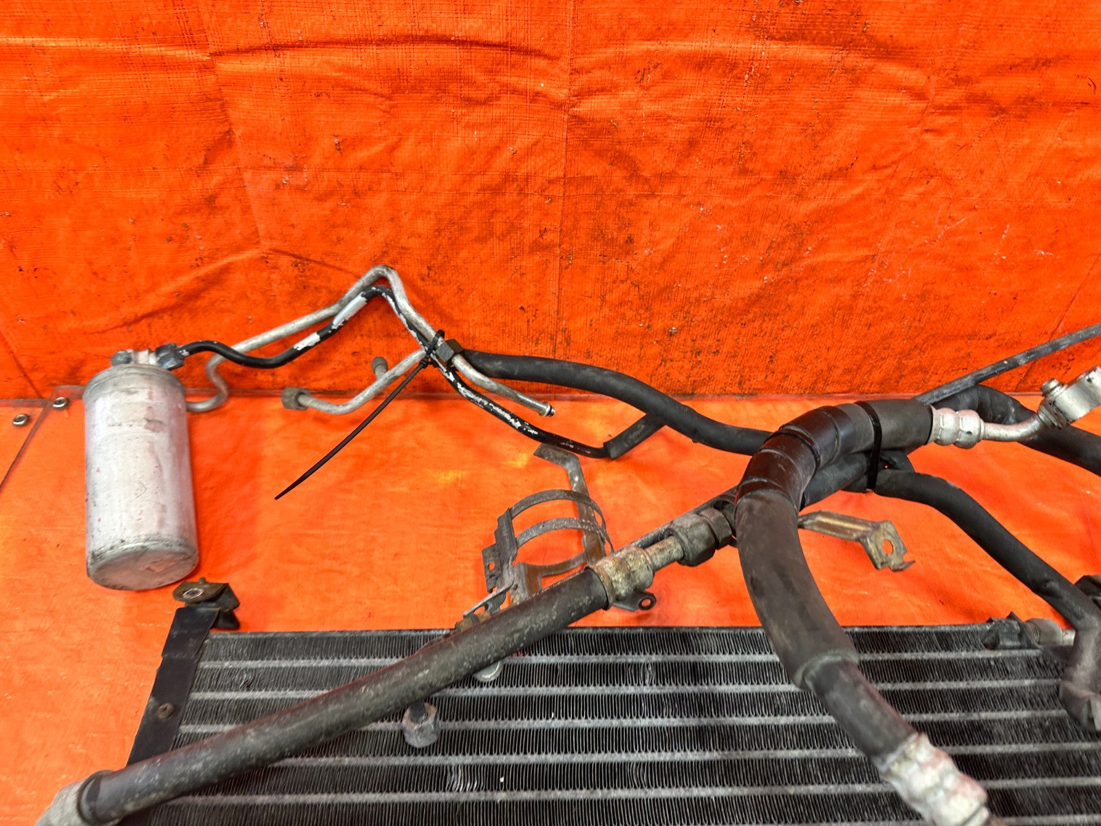 90 91 HONDA CIVIC HATCH    AC LINES W/ AC CONDENSER HOSES PIPES OEM FACTORY 32510