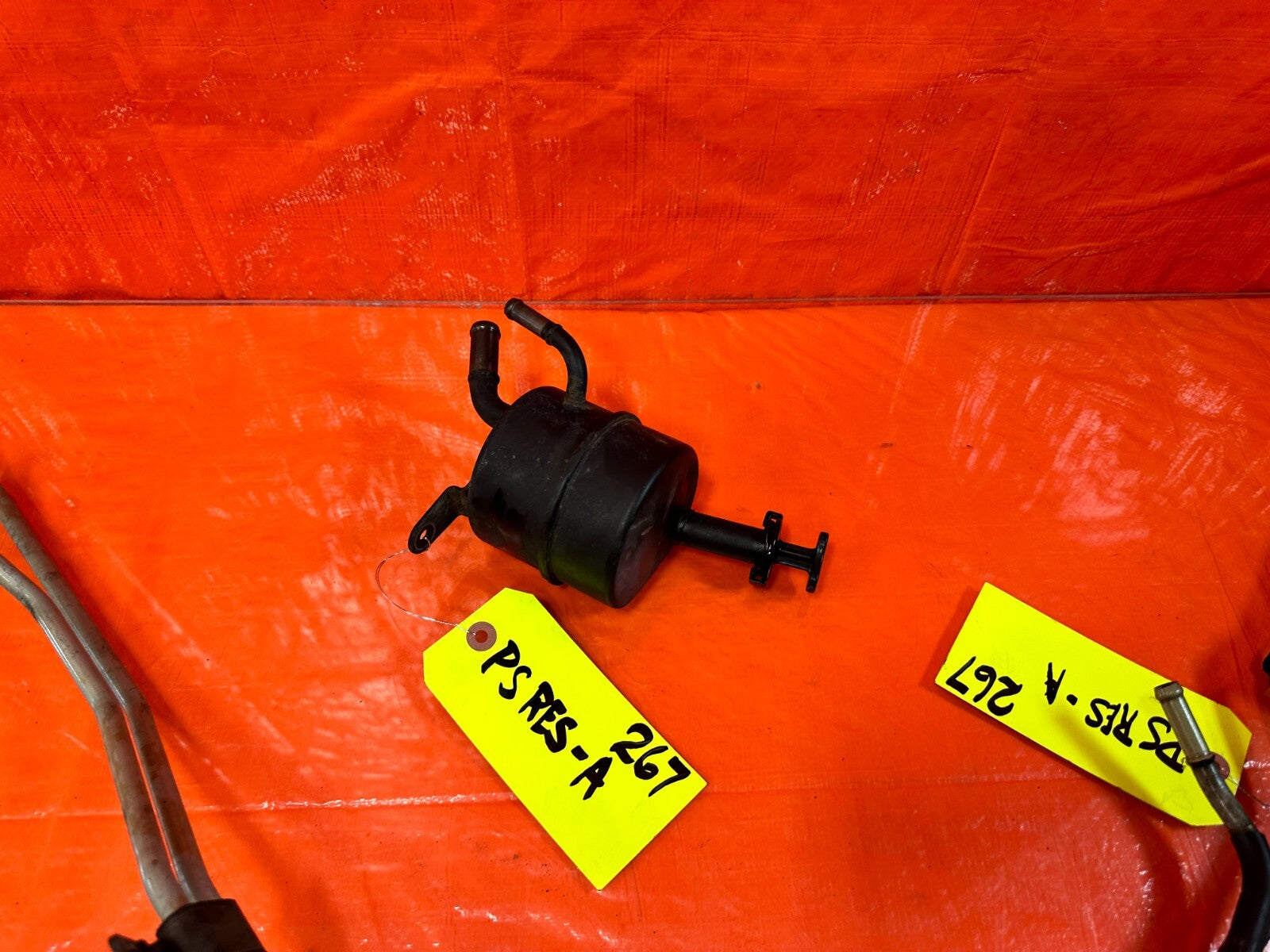 90 97 MAZDA MX 5 MIATA POWER STEERING LINE OIL COOLER TUBE & RESERVOIR TANK OEM9