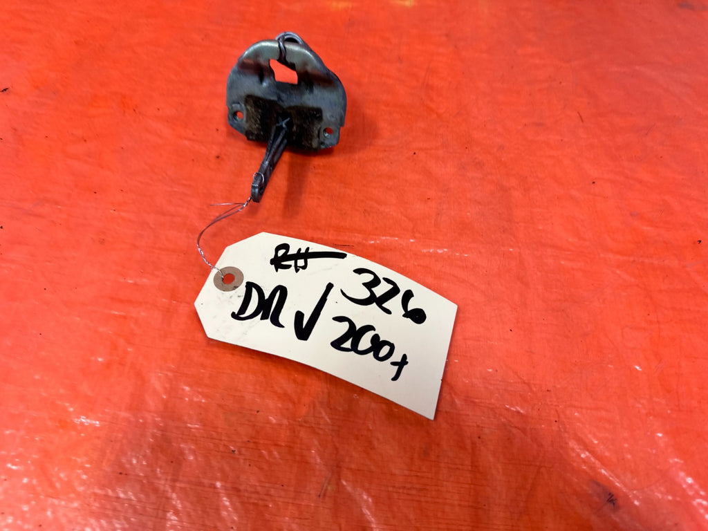 90 91 HONDA CIVIC HATCH PASSENGER RIGHT DOOR CHECKER HINGE ARM STOPPER OEM 3274