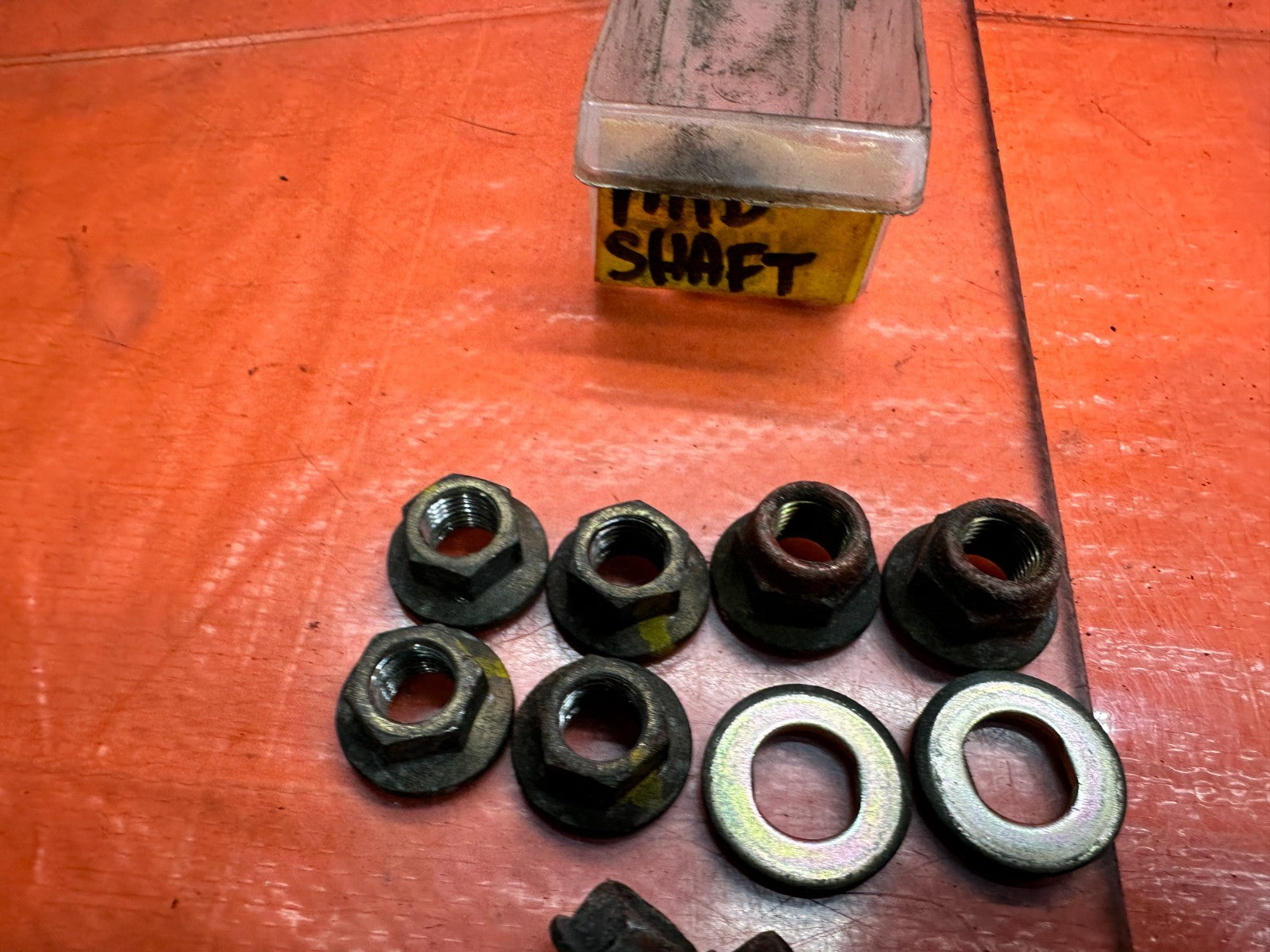 00 03 HONDA S2000 AP1 2.0L F20C DIFFERENTIAL MOUNTING BOLTS OEM #3379