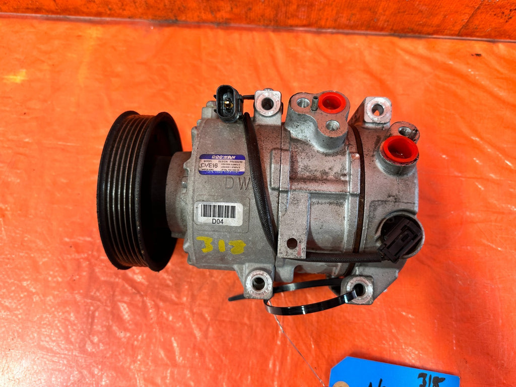 13 16 HYUNDAI GENESIS COUPE   HVAC AIR CONDITIONG AC COMPRESSOR PUMP   OEM 3182