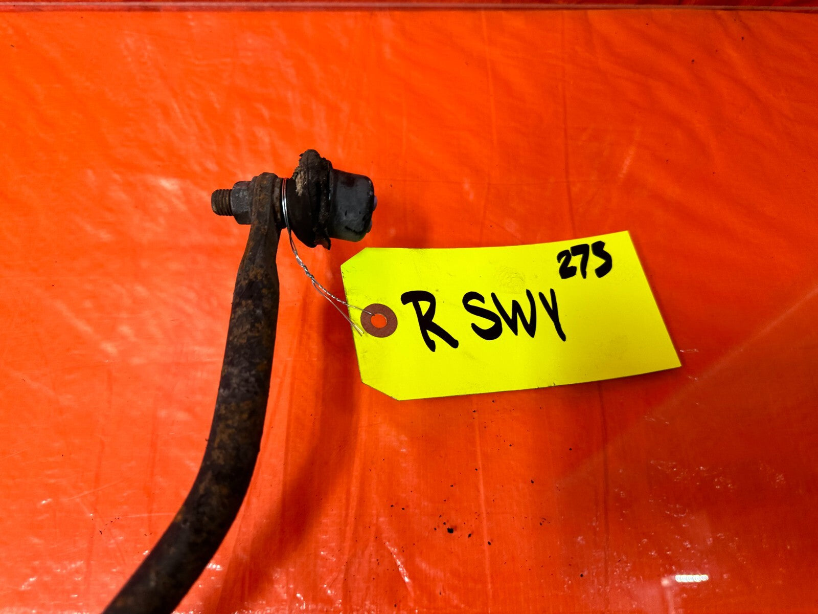 04 08 ACURA TSX   REAR SWAY ANTI ROLL STABILIZER BAR   OEM FACTORY #2754