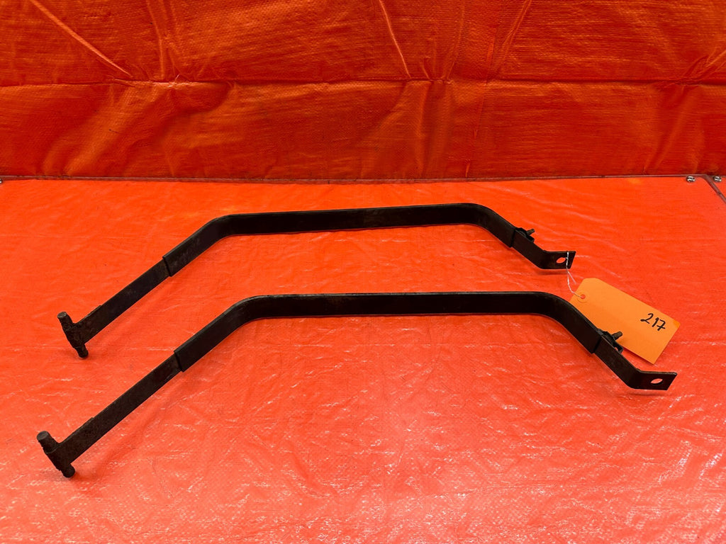 08 15 LANCER EVOLUTION X EVO 10 GAS GASOLINE FUEL TANK MOUNTING STRAPS BANDS 21710