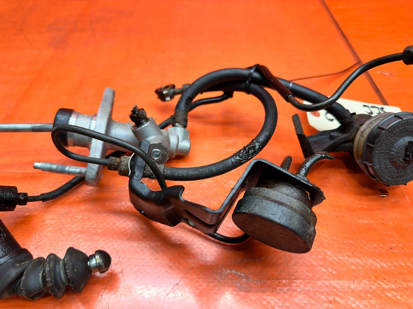 97 01 HONDA PRELUDE MANUAL TRANSMISSION CLUTCH MASTER SLAVE CYLINDER OEM #3356