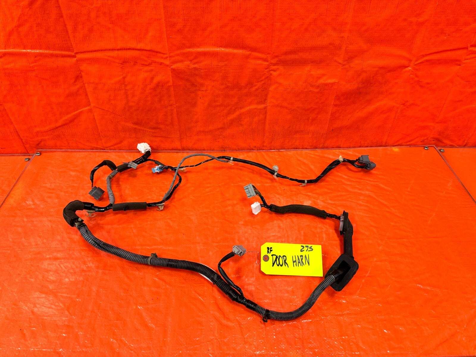 06 08 ACURA TSX   PASSENGER RIGHT FRONT DOOR WIRING HARNESS WIRE LOOM   OEM #2750