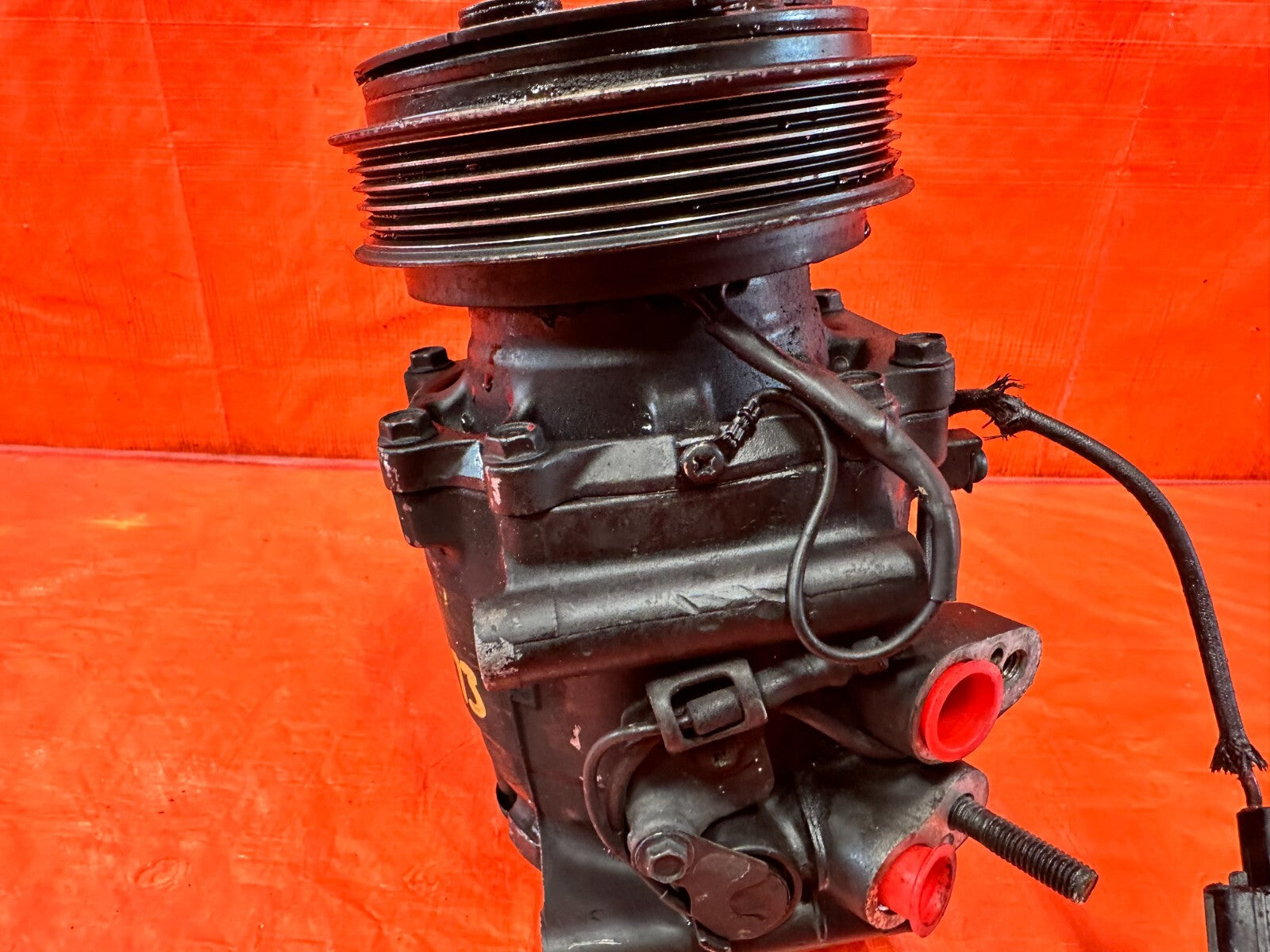 94 96 HONDA PRELUDE H22 H22A DOHC VTEC HVAC AIR CONDITIONG AC COMPRESSOR OEM 27311
