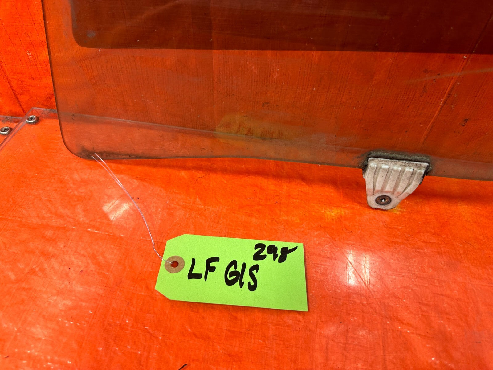 03 07 INFINITI G35 COUPE   DOOR GLASS WINDOW   DRIVER LEFT SIDE   OEM #2981