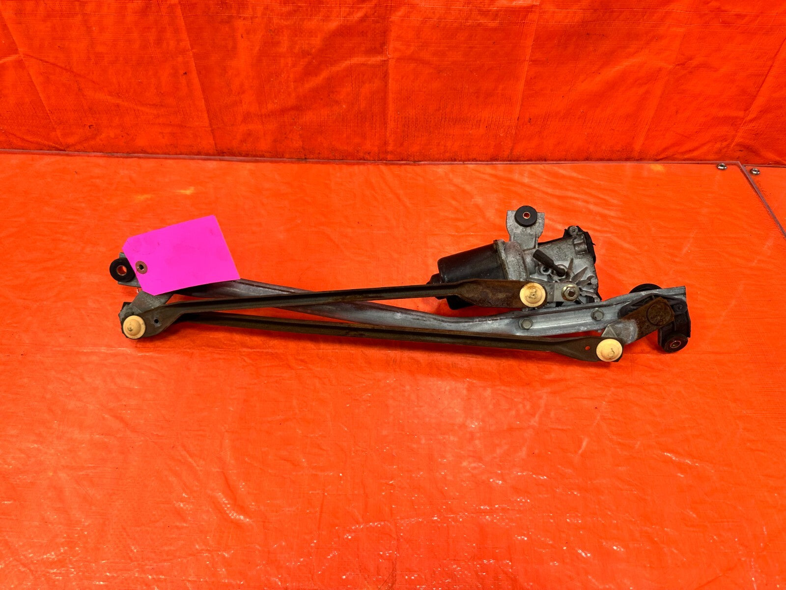 96 00 HONDA CIVIC   WINDSHIELD WIPER MOTOR AND WIPER LINKAGE COMBO   OEM #2844
