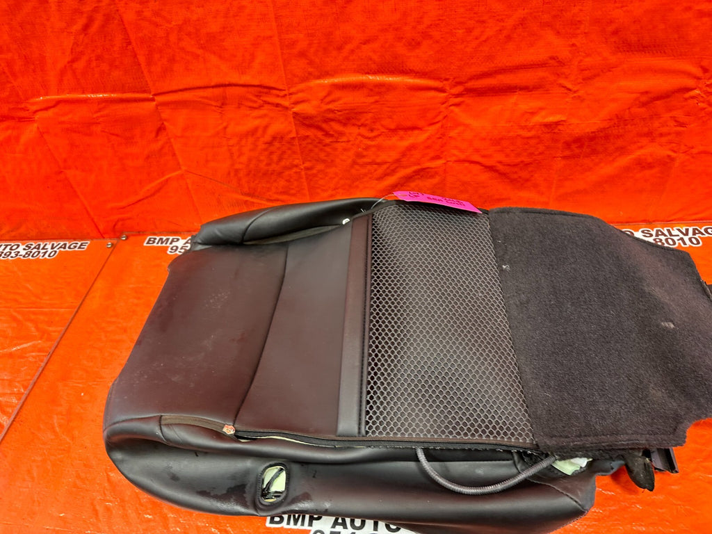 08/09 INFINITI G37 COUPE SPORT PASSENGER RIGHT FRONT UPPER SEAT LEATHER SKIN OEM23