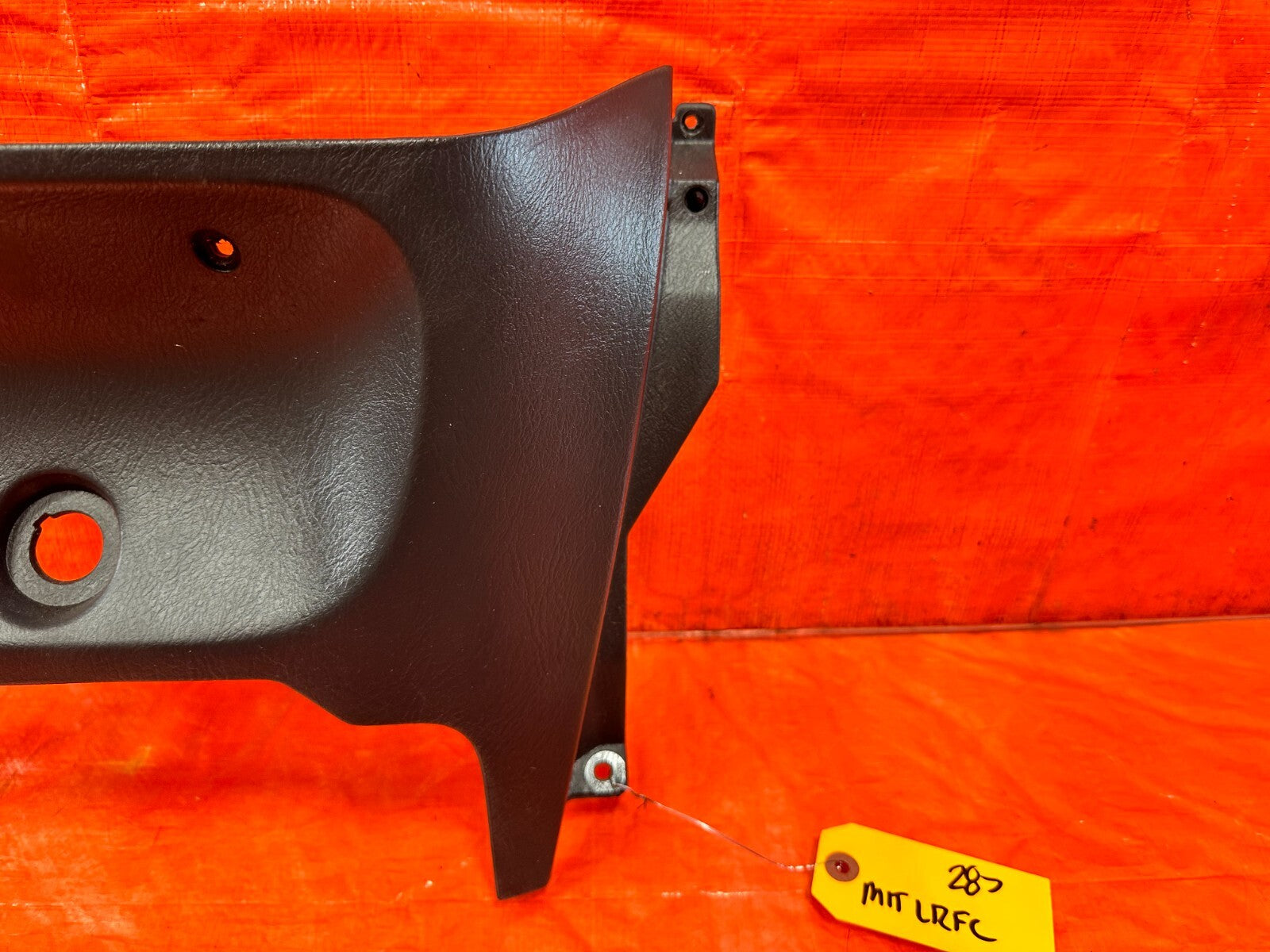 96 00 HONDA CIVIC DASHBOARD CENTER TRIM PANEL 12V SOCKET   DARK GRAY   OEM #2872