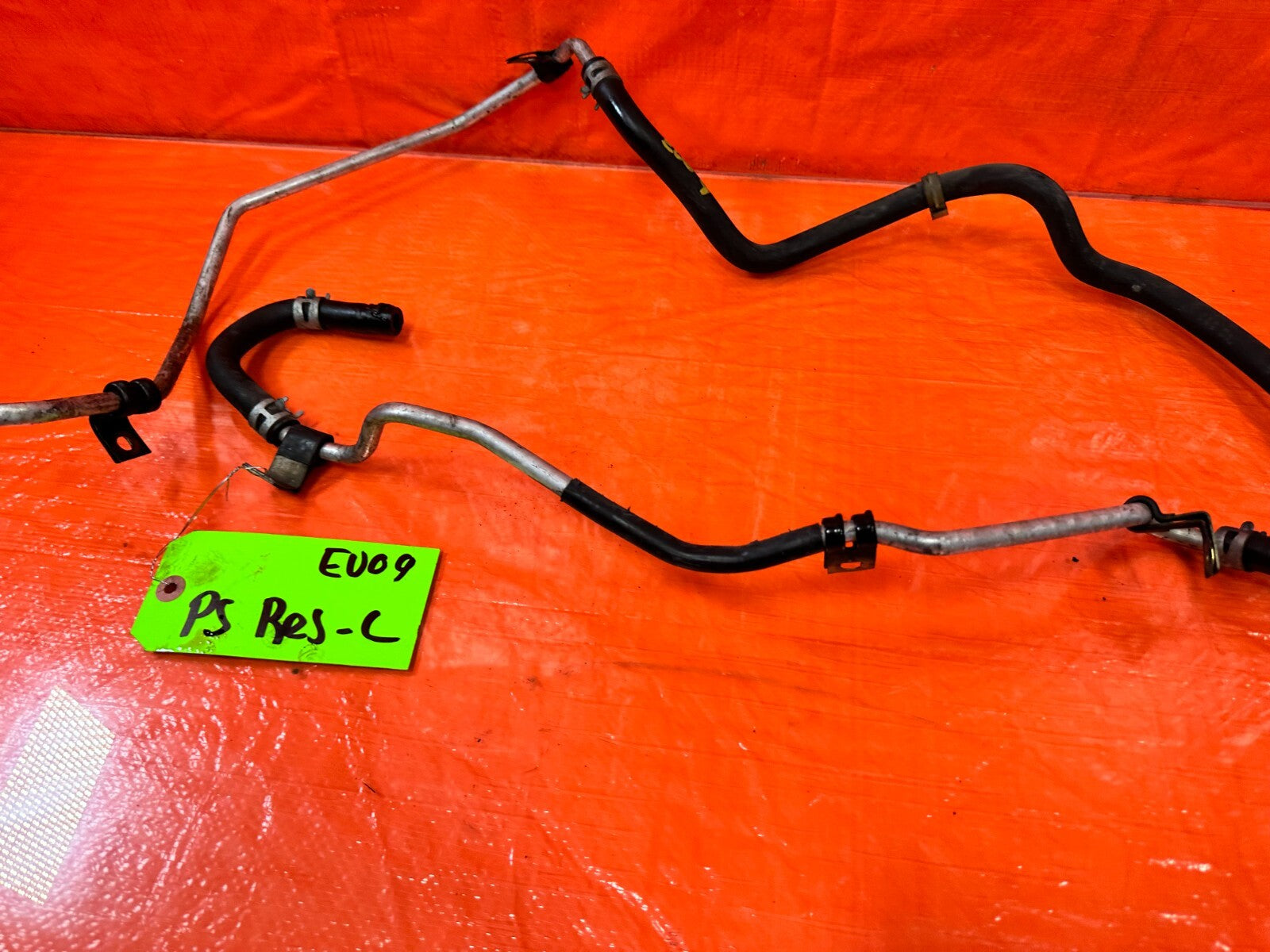 03 06 LANCER EVOLUTION VIII 8 EVO IX 9   POWER STEERING RACK LINES   OEM #EVO95