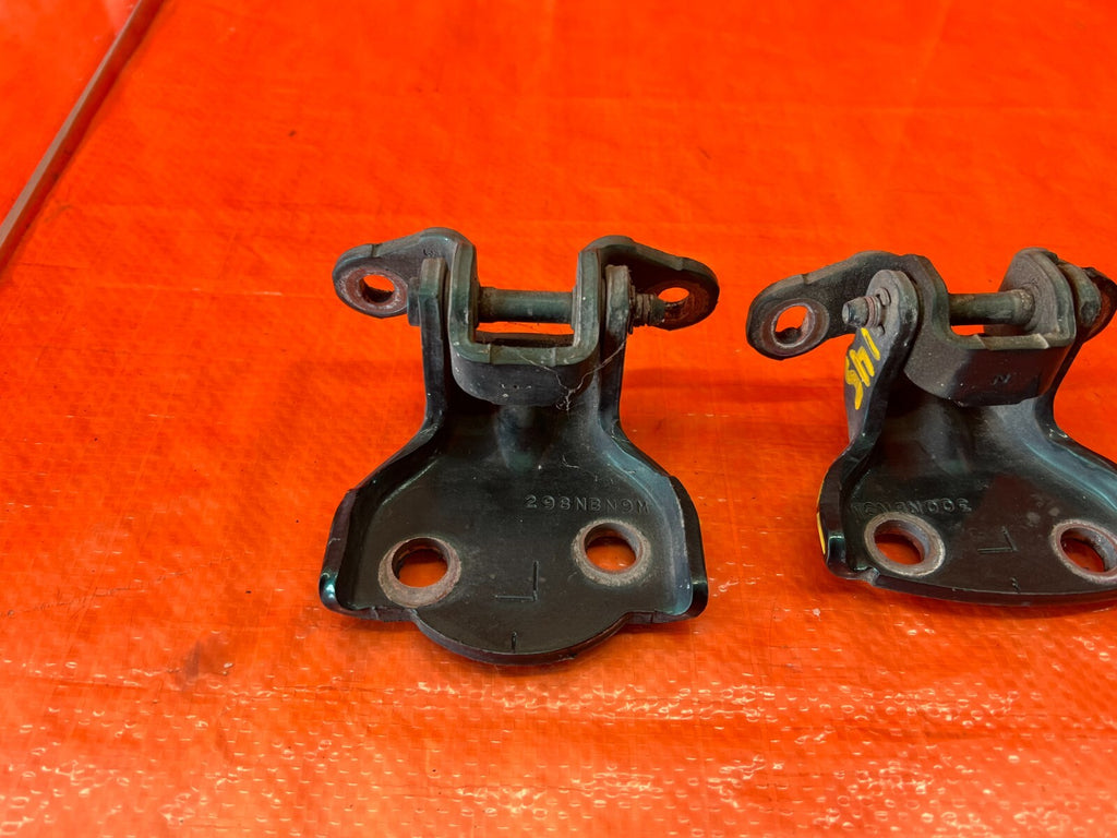 92 00 HONDA CIVIC SEDAN   DRIVER LEFT REAR   DOOR HINGE SET UPPER LOWER OEM #1455