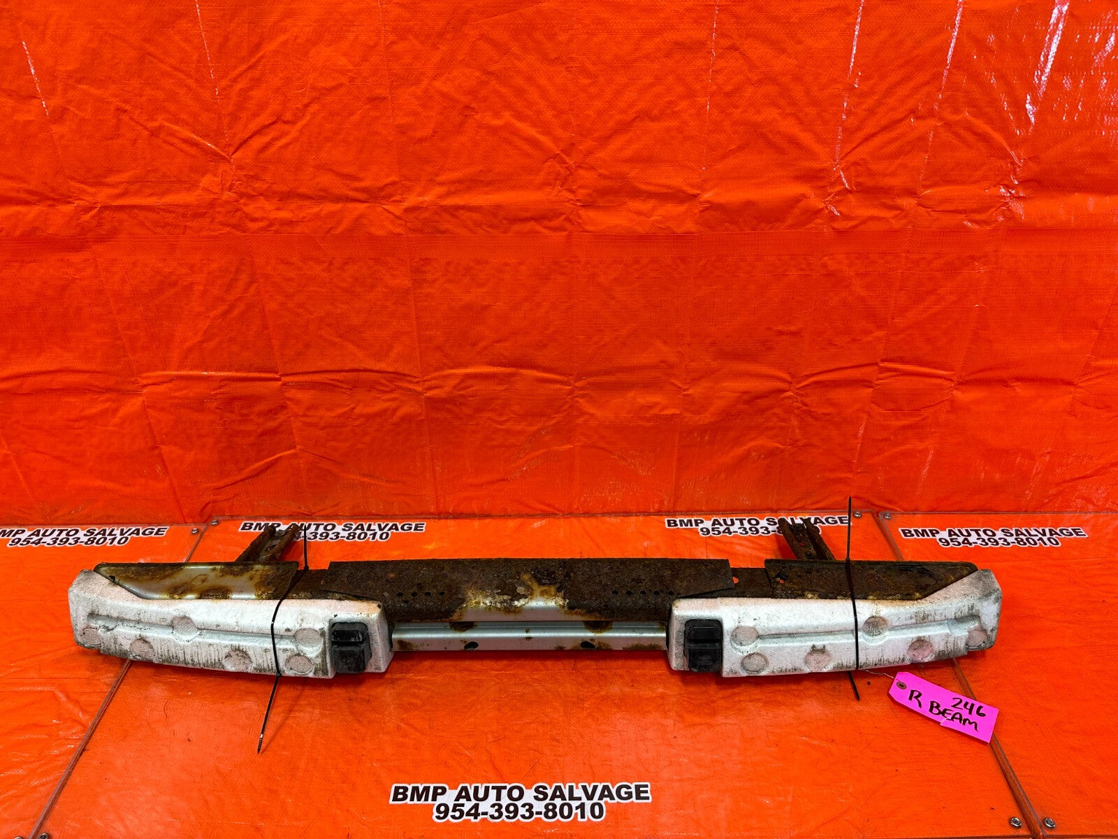 94 01 ACURA INTEGRA   REAR   REINFORCEMENT CRASH BEAM RE BAR   OEM FACTORY #2461
