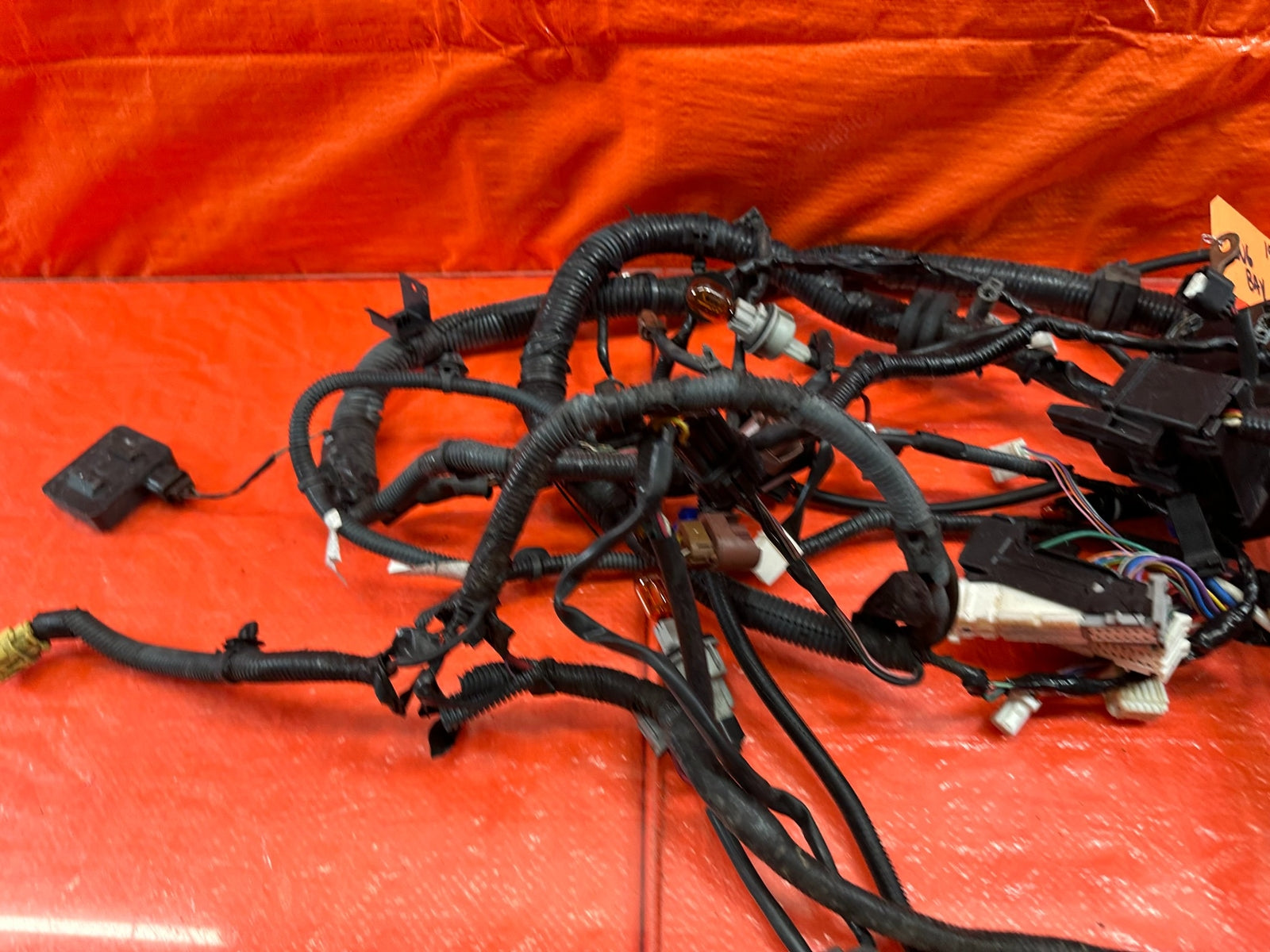 2008 INFINITI G35 X SEDAN ENGINE BAY . UNDER HOOD WIRING HARNESS WIRE LOOM #19212