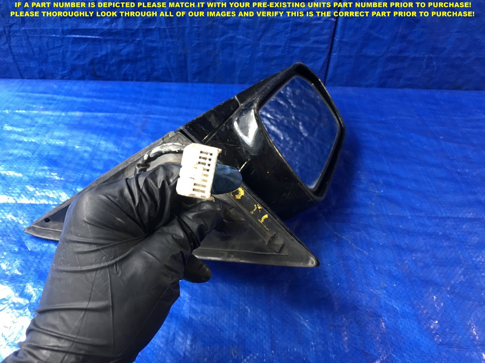 OEM 1999 2000 2001 2002 2003 ACURA TL DRIVER LEFT SIDE VIEW MIRROR 6