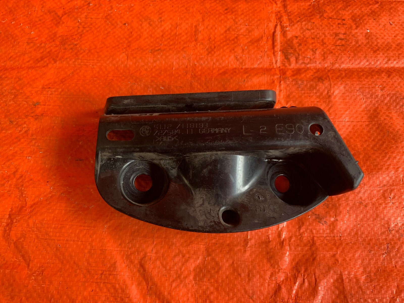 OEM 2007 BMW 335Xi 335i AWD SEDAN 4 DOOR DRIVER LEFT REAR BUMPER BRACKET SUPPORT0