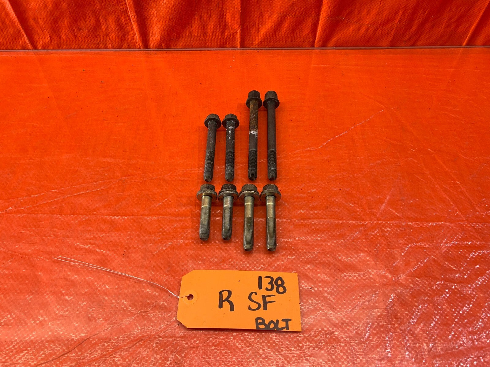 92 96 HONDA PRELUDE   REAR CROSS MEMBER SUB FRAME MOUNTING BOLT SET BOLTS #1380