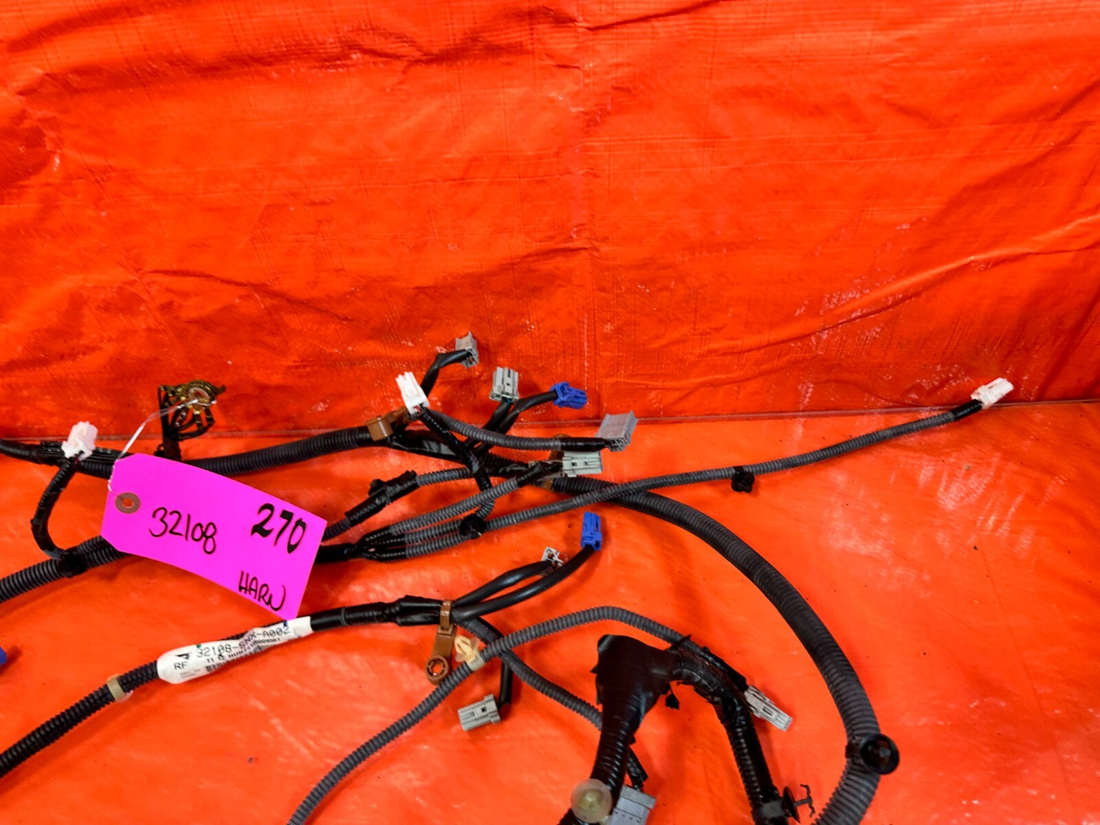 2007 HONDA CIVIC SI 4 DOOR SEDAN FA5 INTERIOR REAR WIRING WIRE HARNESS OEM #2703