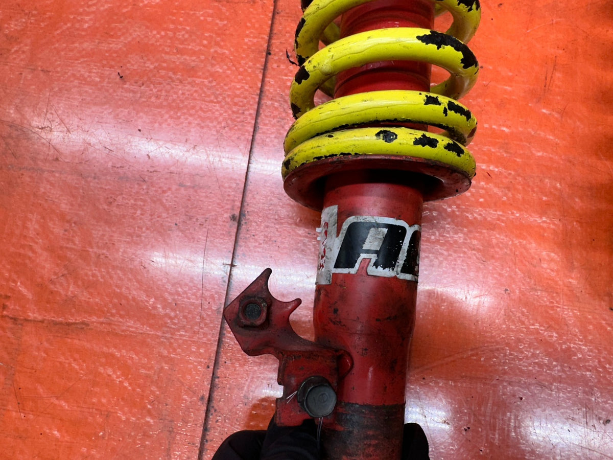 1992-1995 HONDA CIVIC KYB AGX FRONT SHOCKS LOWERING SPRINGS PAIR #3488