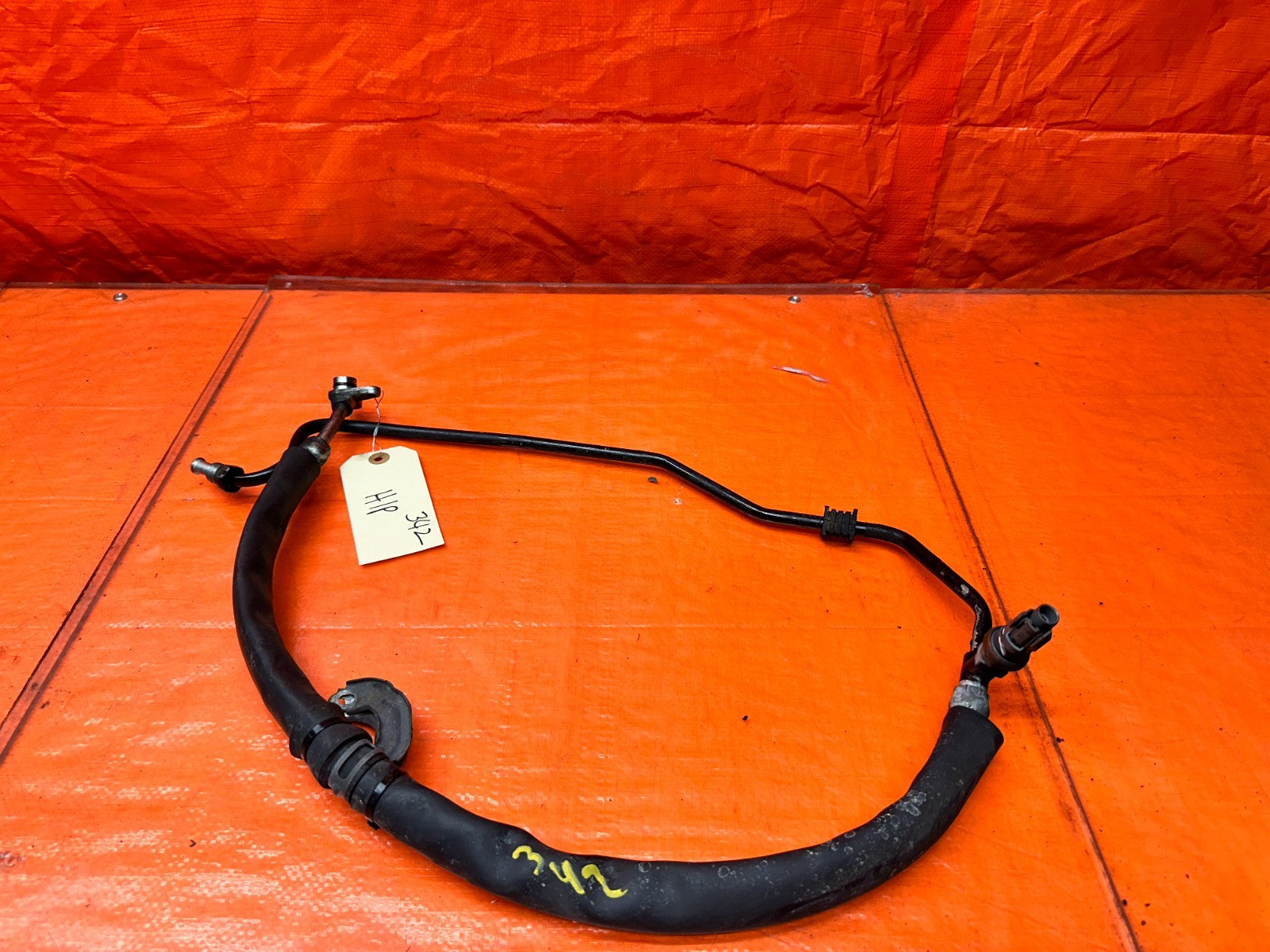 04-08 ACURA TSX 4D 2.4L K24A2 POWER STEERING HIGH PRESSURE HOSE LINE OEM #3420