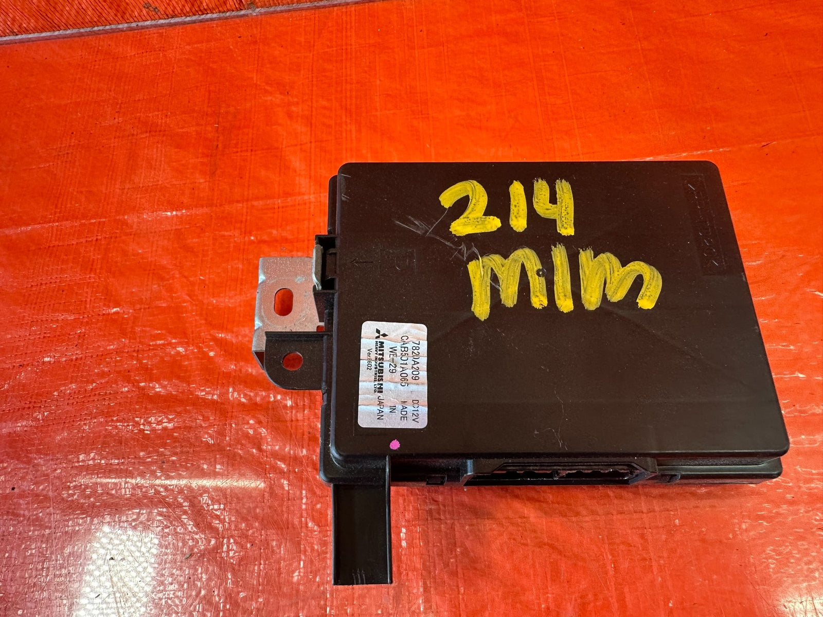 08 13 LANCER EVOLUTION X EVO 10 HVAC AIR CONDITIONING AC CONTROL MODULE OEM #2145