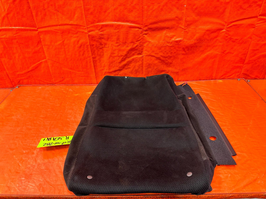 07 08 HONDA CIVIC SI SEDAN   RIGHT REAR UPPER SEAT SKIN COVER FABRIC CLOTH   2820