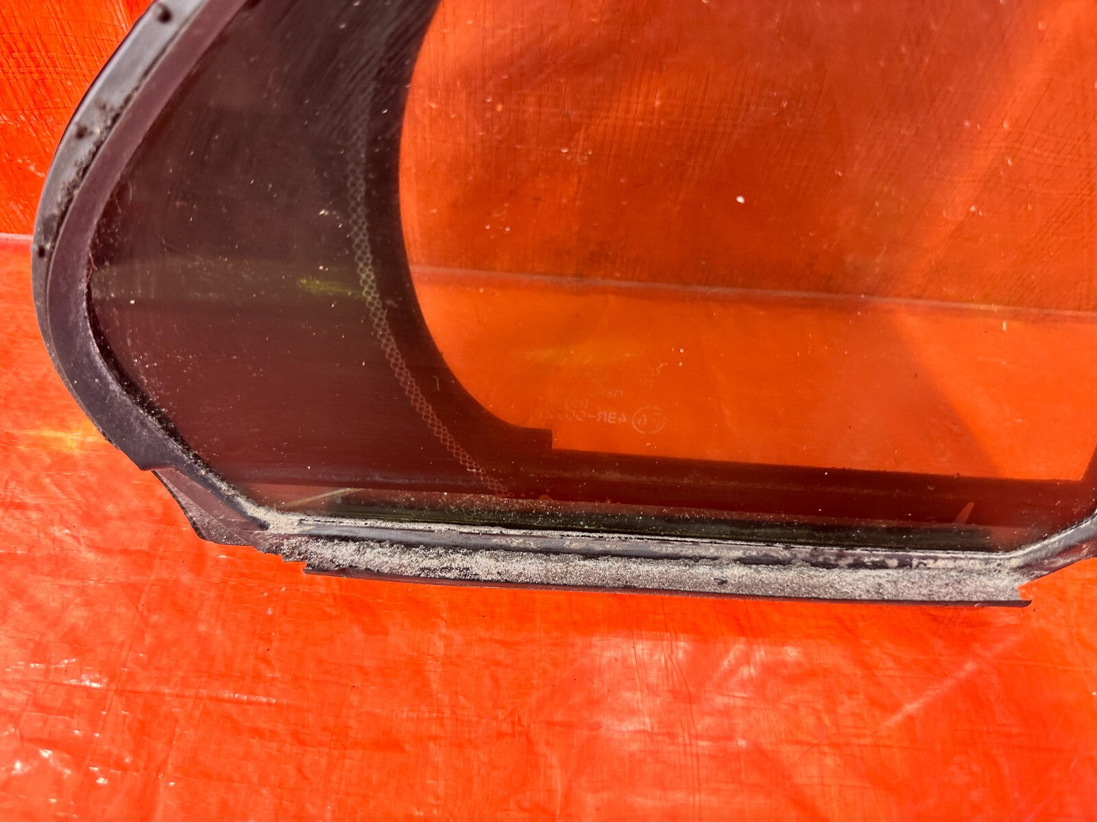 04 08 ACURA TSX   PASSENGER RIGHT REAR   DOOR VENT GLASS   OEM FACTORY #2754
