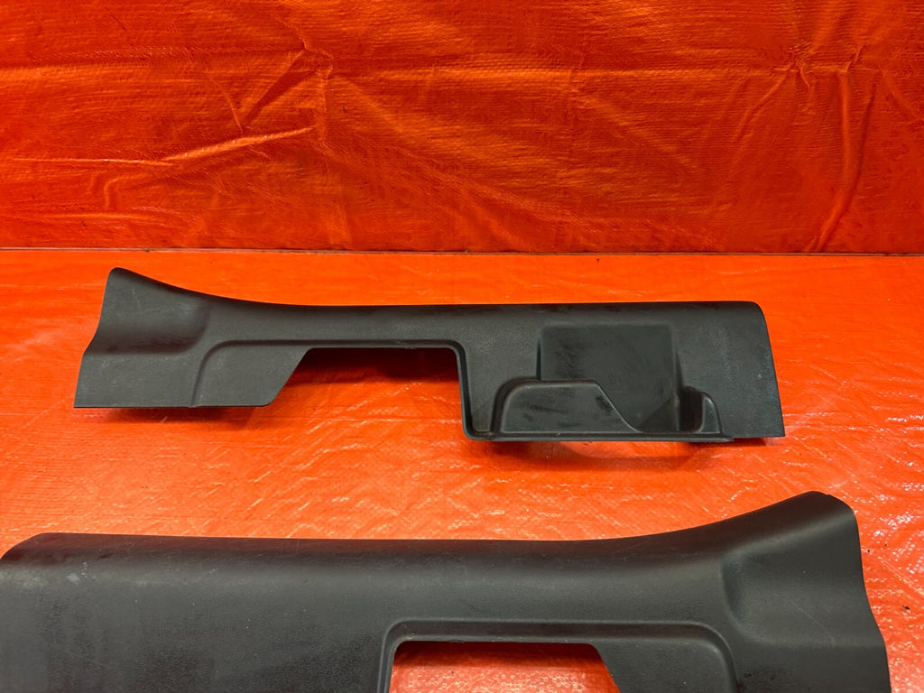 08 15 LANCER EVOLUTION X EVO 10   LEFT AND RIGHT FLOOR PILLARS SCUFF PLATES #2147