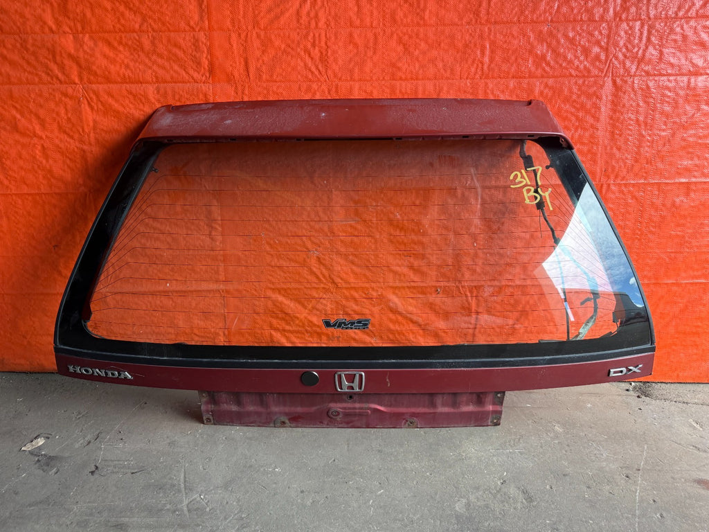 90 91 HONDA CIVIC HATCHBACK   TRUNK REAR DECK LID TAIL GATE HATCH LATCH OEM 3170