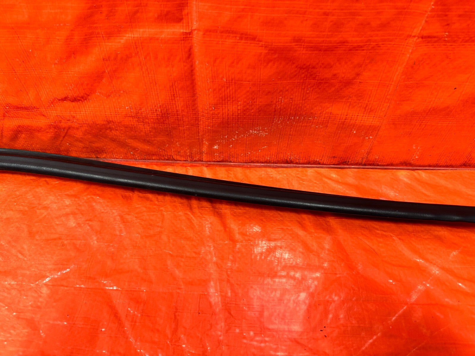 06 11 CIVIC 4D SEDAN DRIVER LEFT REAR DOOR WEATHER STRIP TRIM SEAL GASKET #2707
