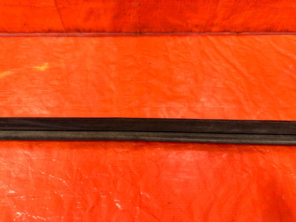 08 15 INFINITI G37 COUPE &   DRIVER LEFT EXTERIOR WINDOW GLASS TRIM OEM 2789