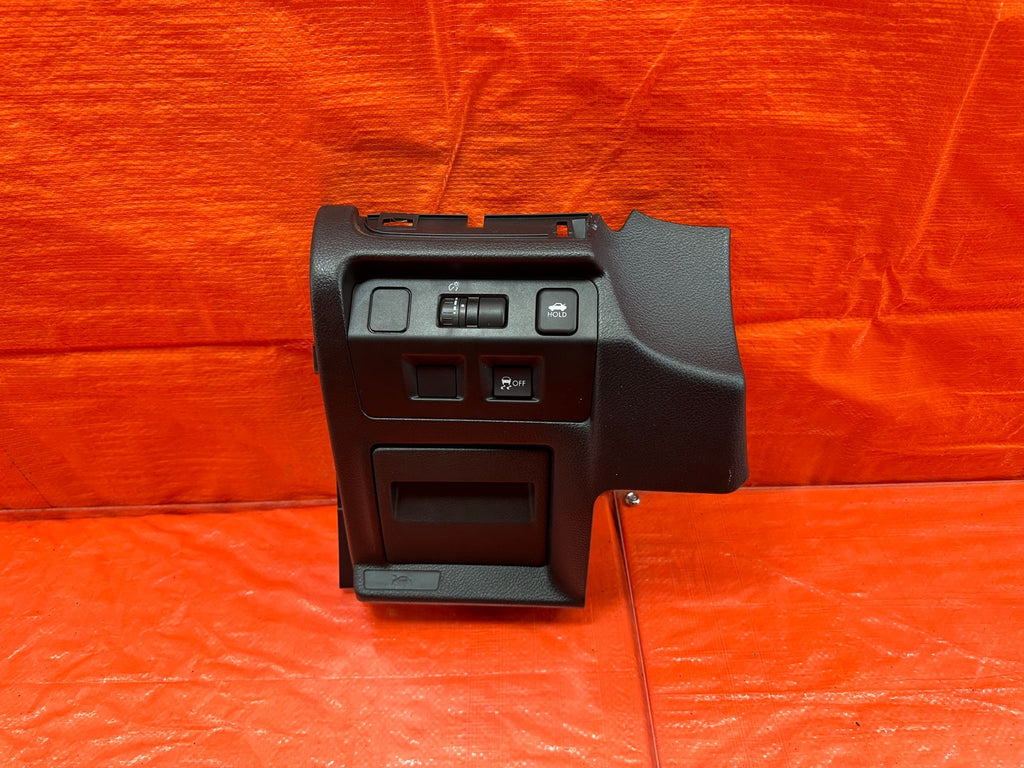 15 21 SUBARU WRX & STI   LEFT KNEE TRIM W/ DIMMER TRACTION FUSE DIAGRAM SWITCH0