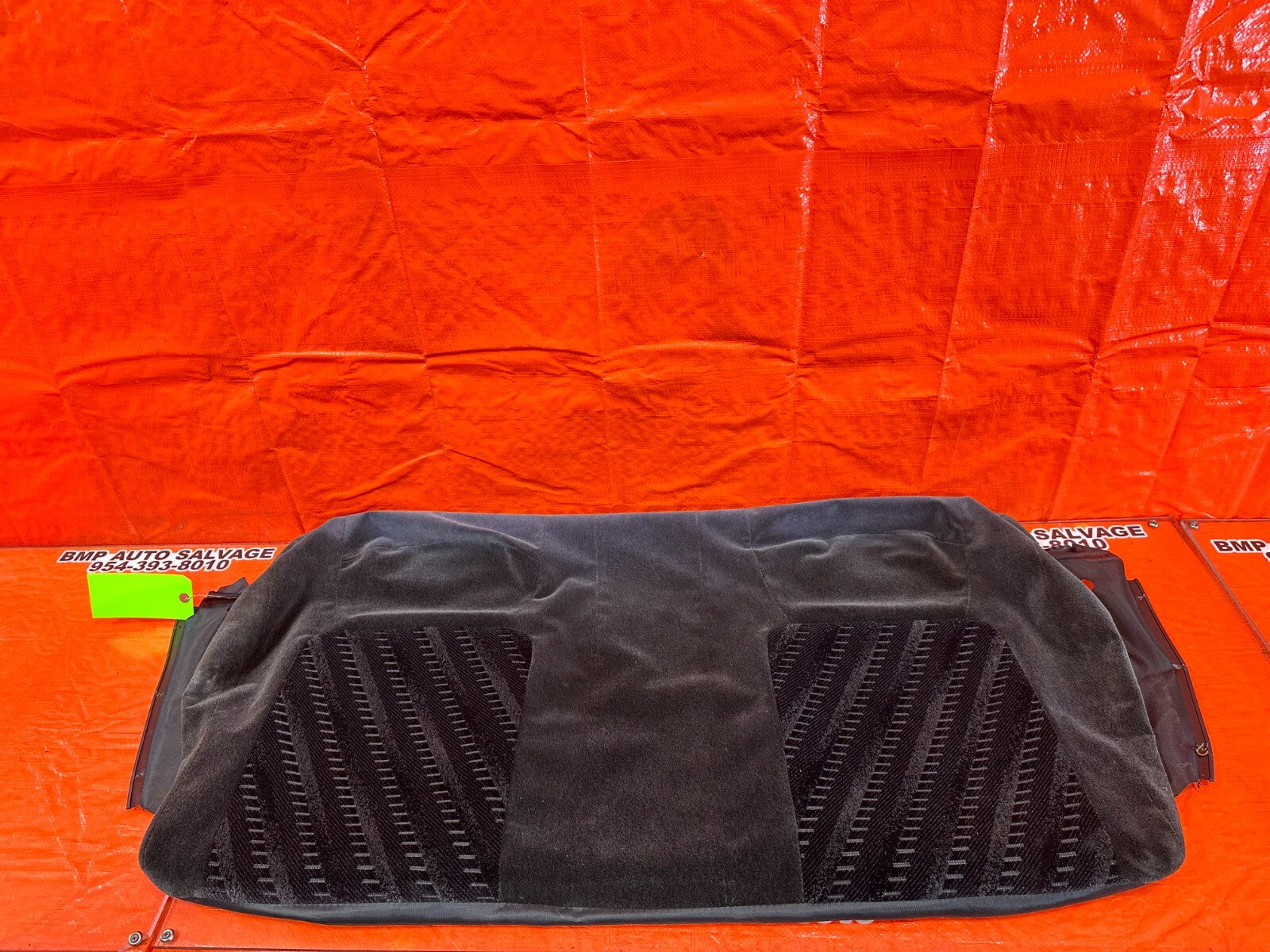 97 01 HONDA PRELUDE   REAR UPPER SEAT SKIN COVER FABRIC   OEM FACTORY #2590