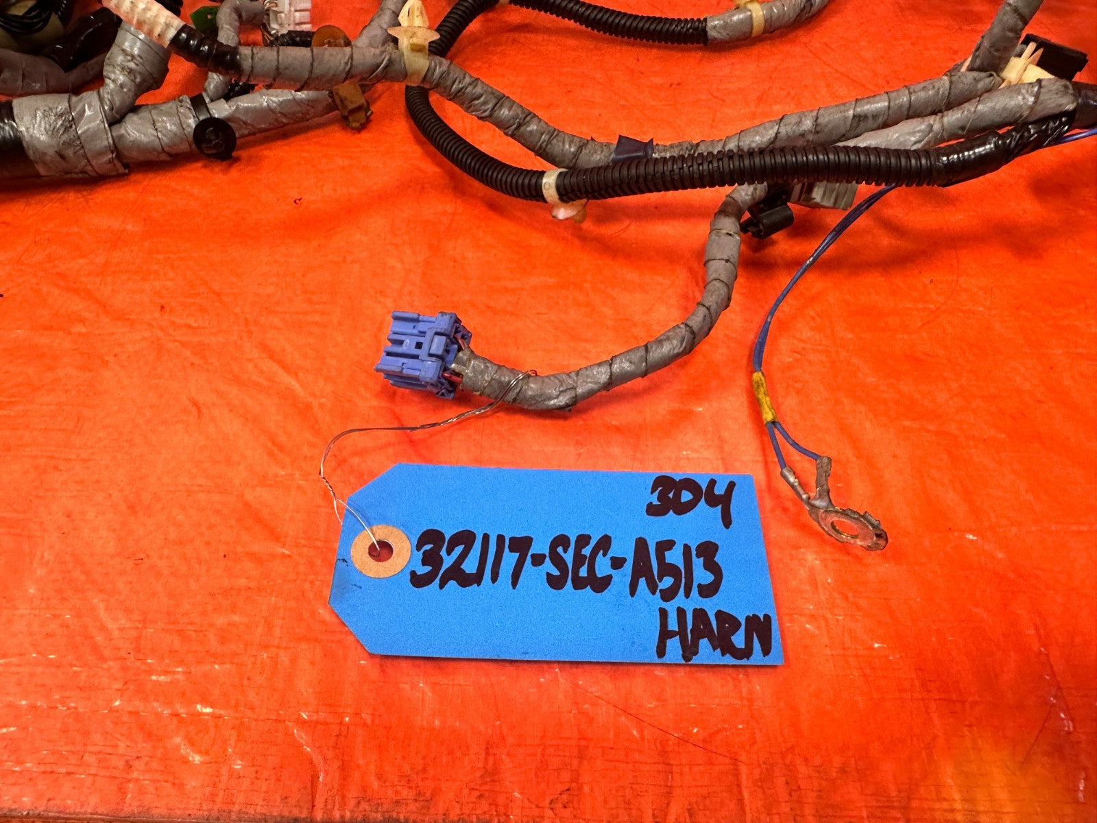 2006 06 ACURA TSX INSTRUMENT GAUGE CLUSTER WIRING HARNESS WIRE LOOM AUTO OEM 3041
