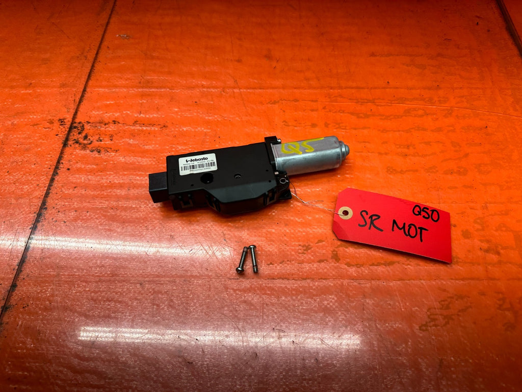 14 24 INFINITI Q50   SUNROOF MOONROOF SLIDING GLASS MOTOR   OEM #Q500