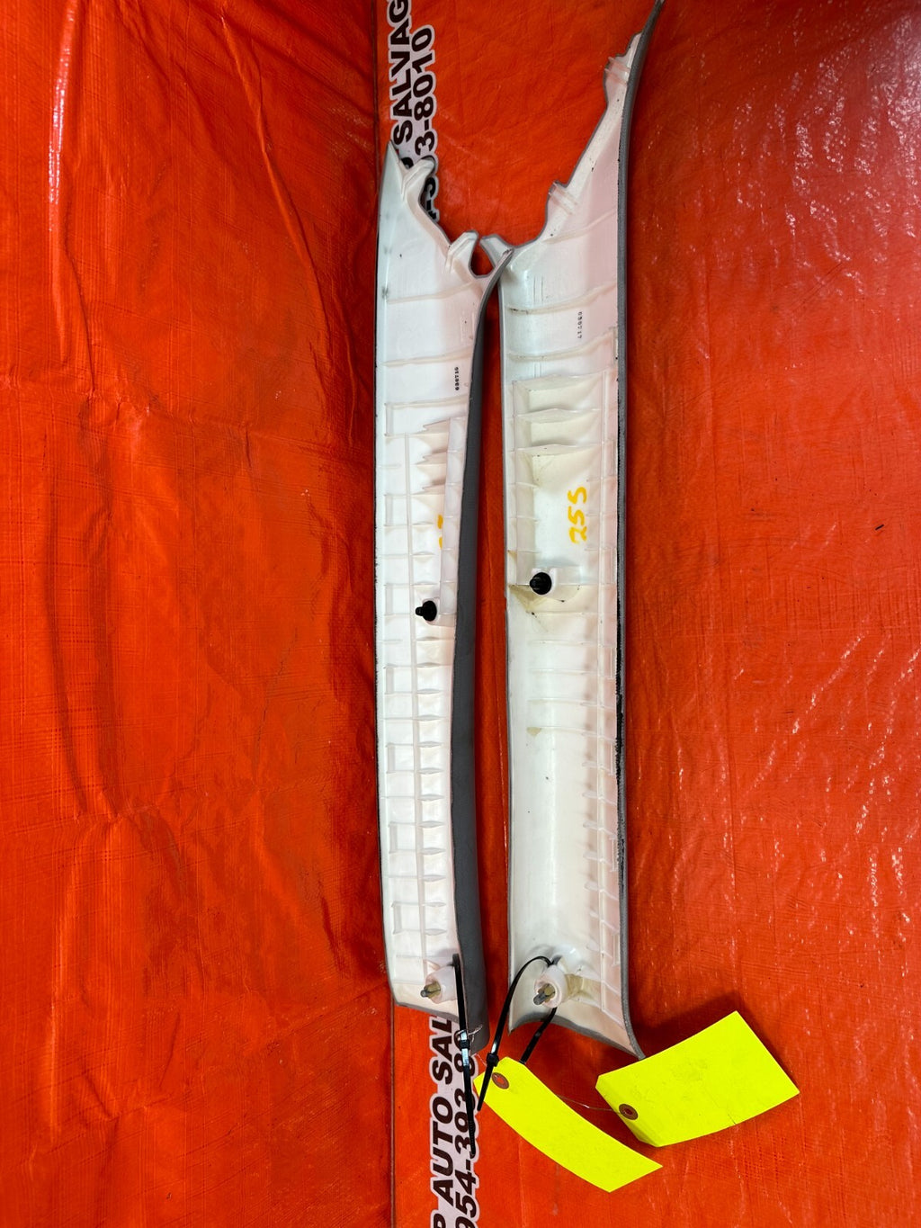 04 08 ACURA TSX   A PILLAR TRIM SET   LEFT RIGHT A PILLARS   OEM FACTORY #25511