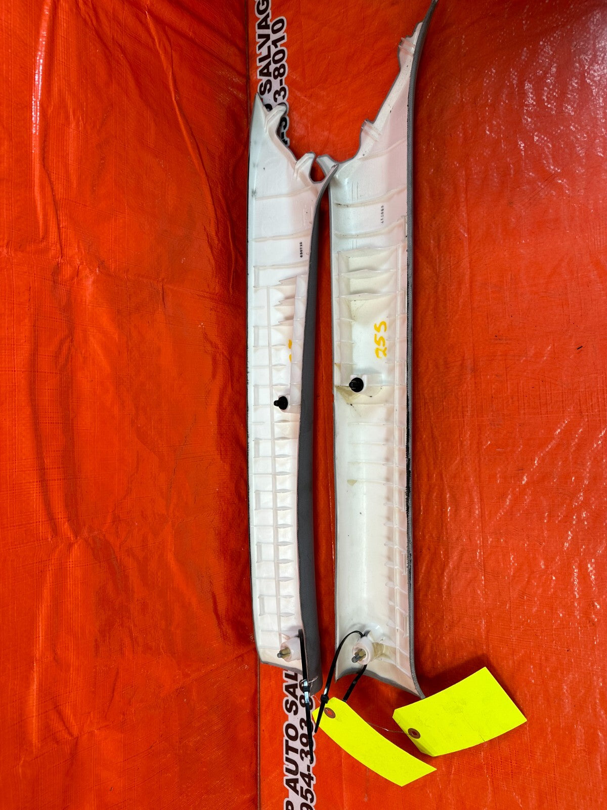 04 08 ACURA TSX   A PILLAR TRIM SET   LEFT RIGHT A PILLARS   OEM FACTORY #25511